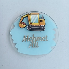 Pleksi Boyalı Figürlü Magnet