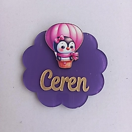 Pleksi Boyalı Figürlü Magnet