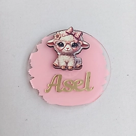 Pleksi Boyalı Figürlü Magnet